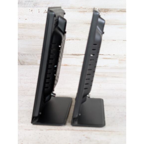 Pair 2 Teac NXT Hi-Fi Flat Thin Panel Speakers 4 Ohm 10 Watt RCA Black 5.5" x 9" - Picture 8 of 8